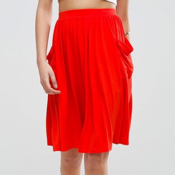 ASOS Dresses & Skirts - Asos | Jersey Midi Skirt